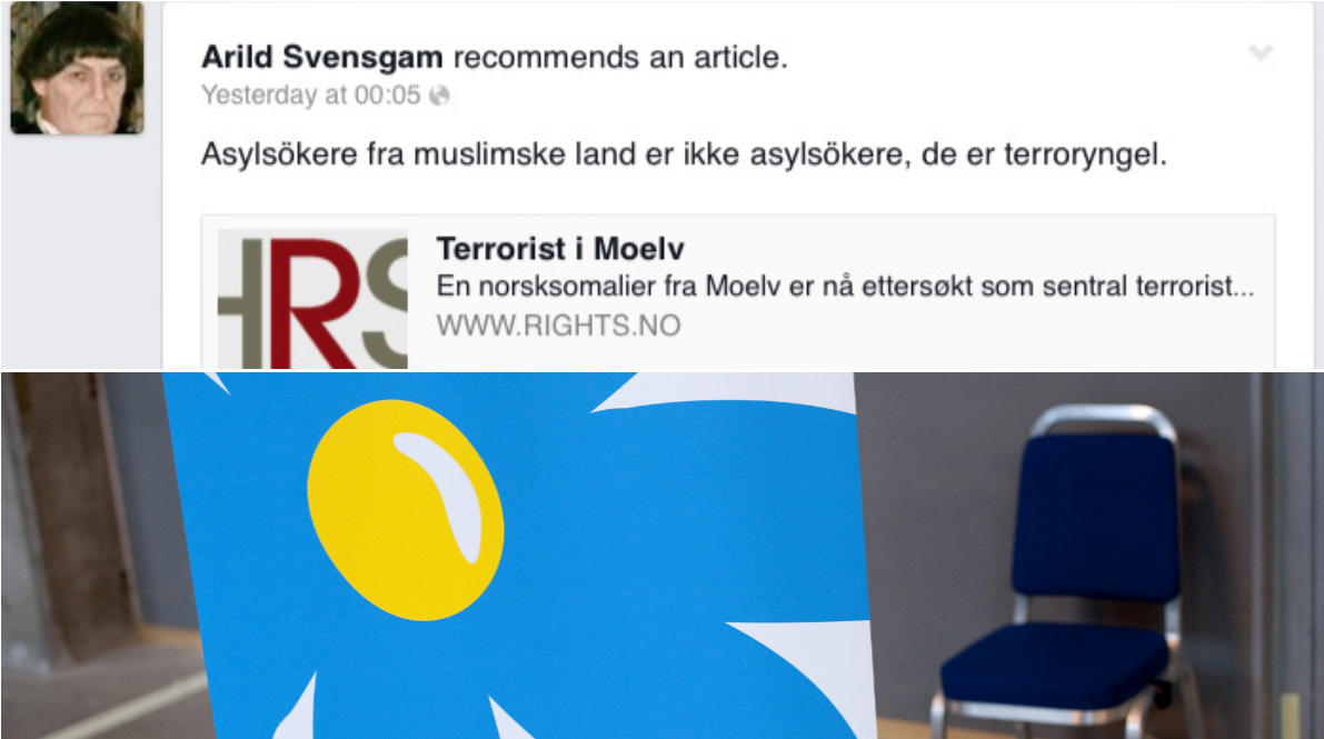 Sverigedemokraterna, Hanna Wigh, Facebook, Falköping